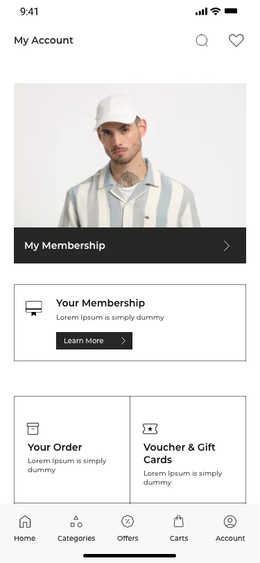 Dhartii — My account