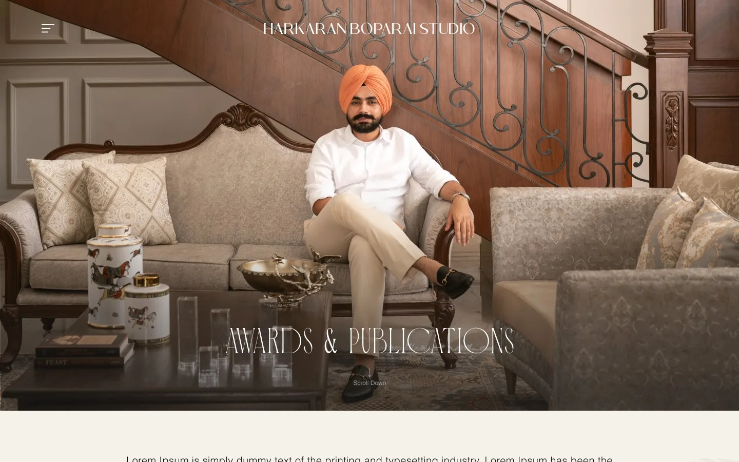 Harkaran Boparai Studio — Awards & publications