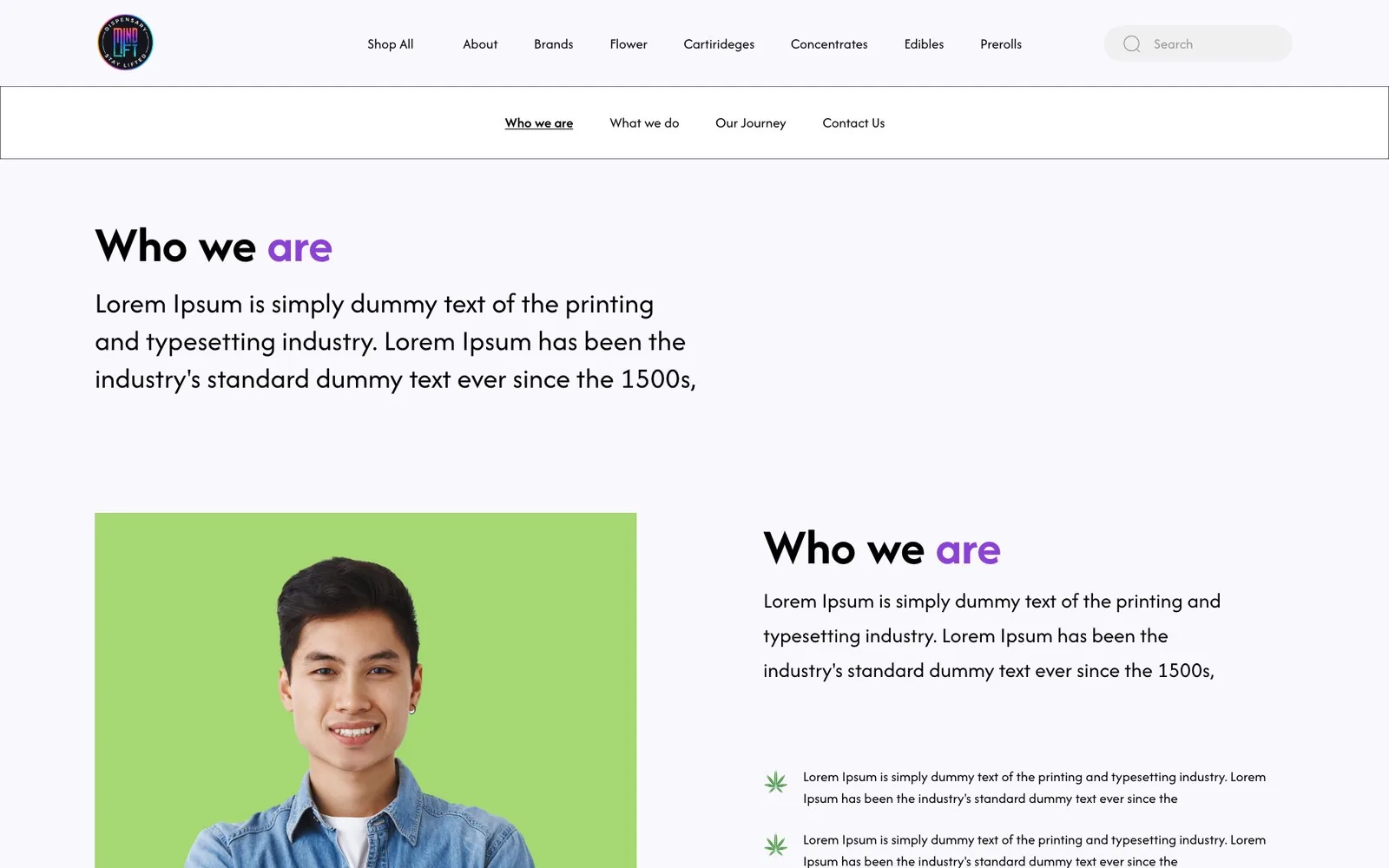 MindLift — About · who we are