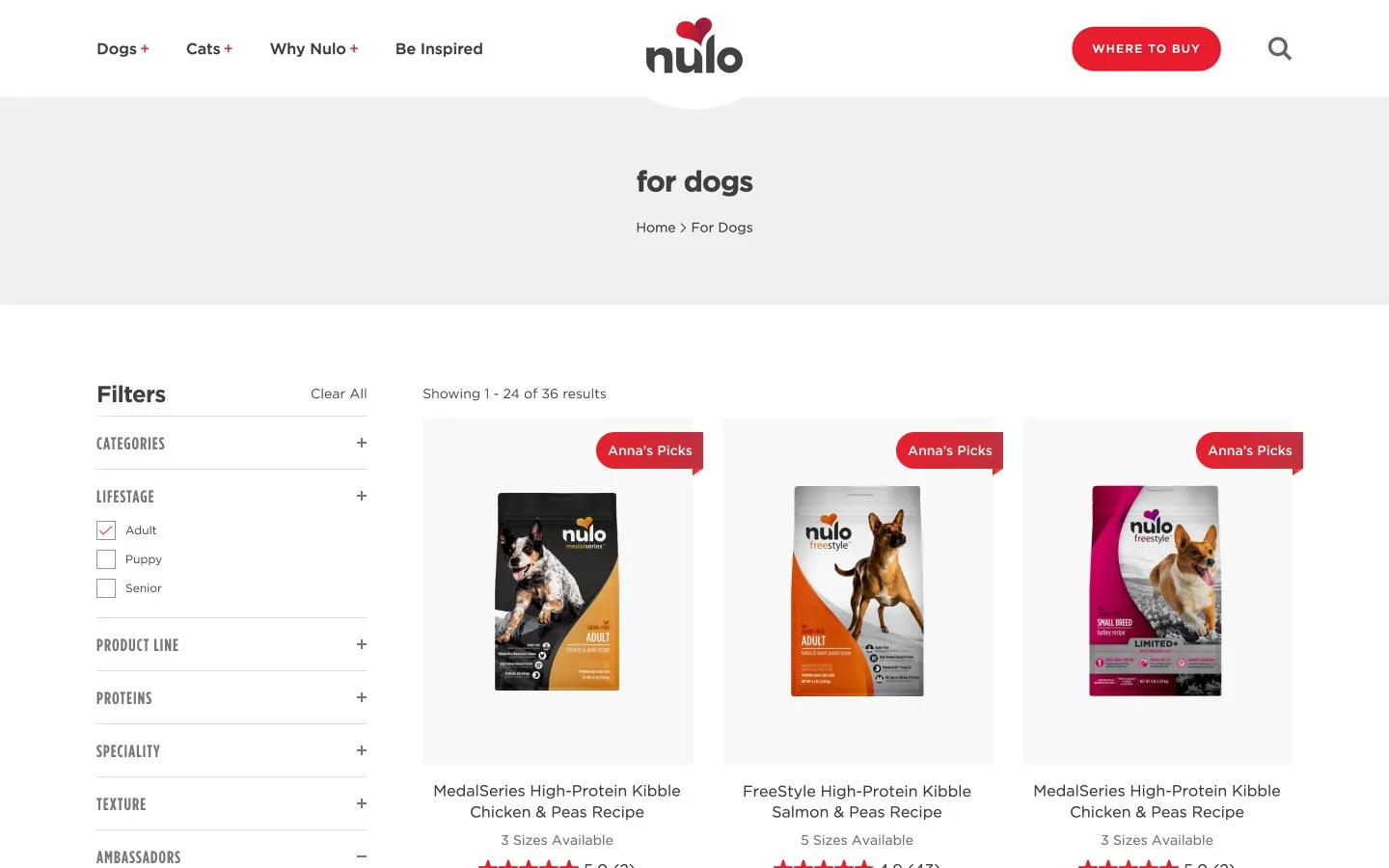Nulo — Product listing