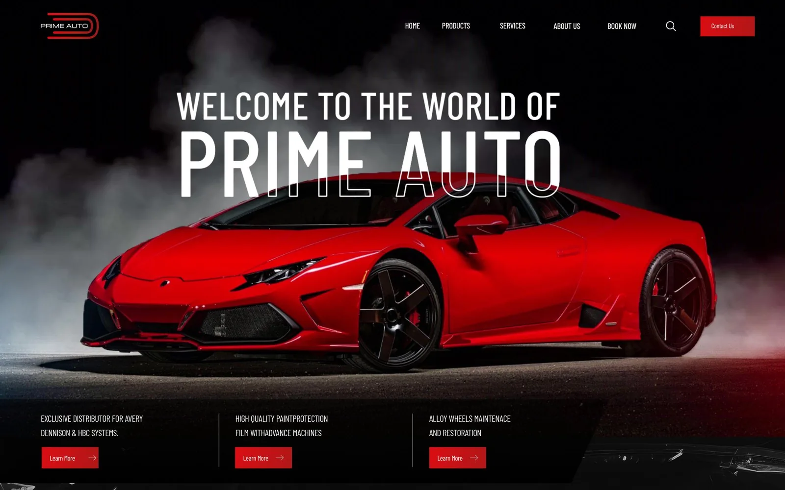 Prime Auto — Homepage